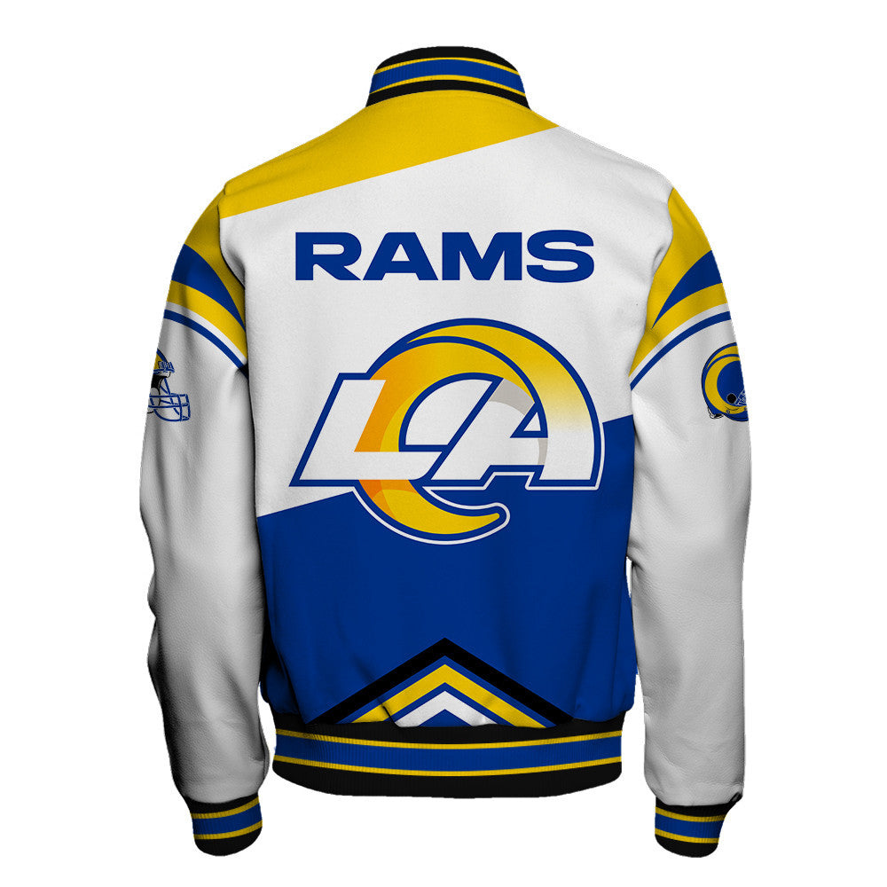 NFL Los Angeles Rams Power Forward Full-Snap Limited Edition Varsity Jacket