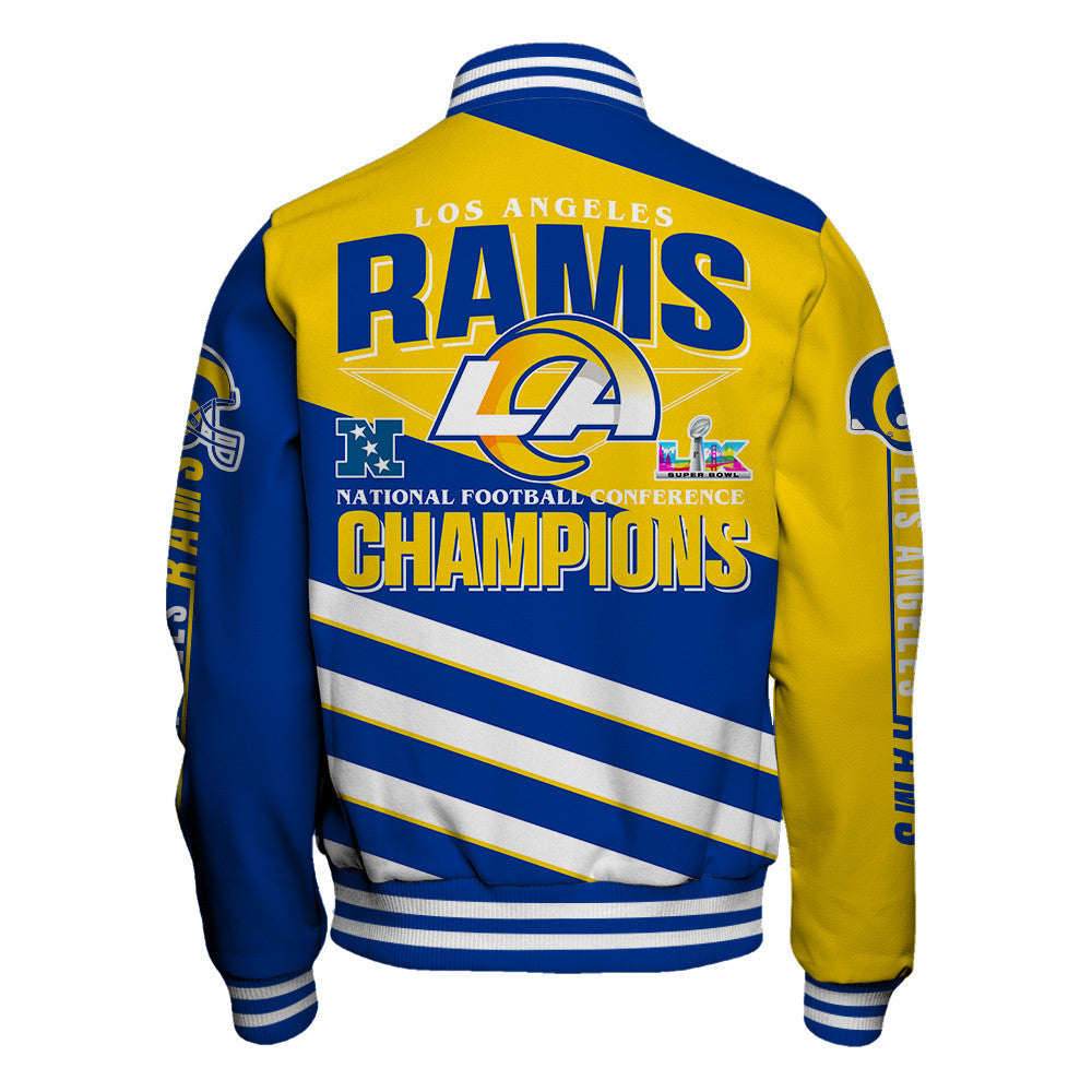 Los Angeles Rams Limited Edition Honoring NFC Champions 2025 Varsity Jacket