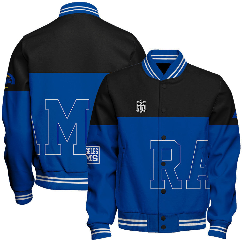 Los Angeles Rams The Symbol of True Fan Pride Varsity Jacket