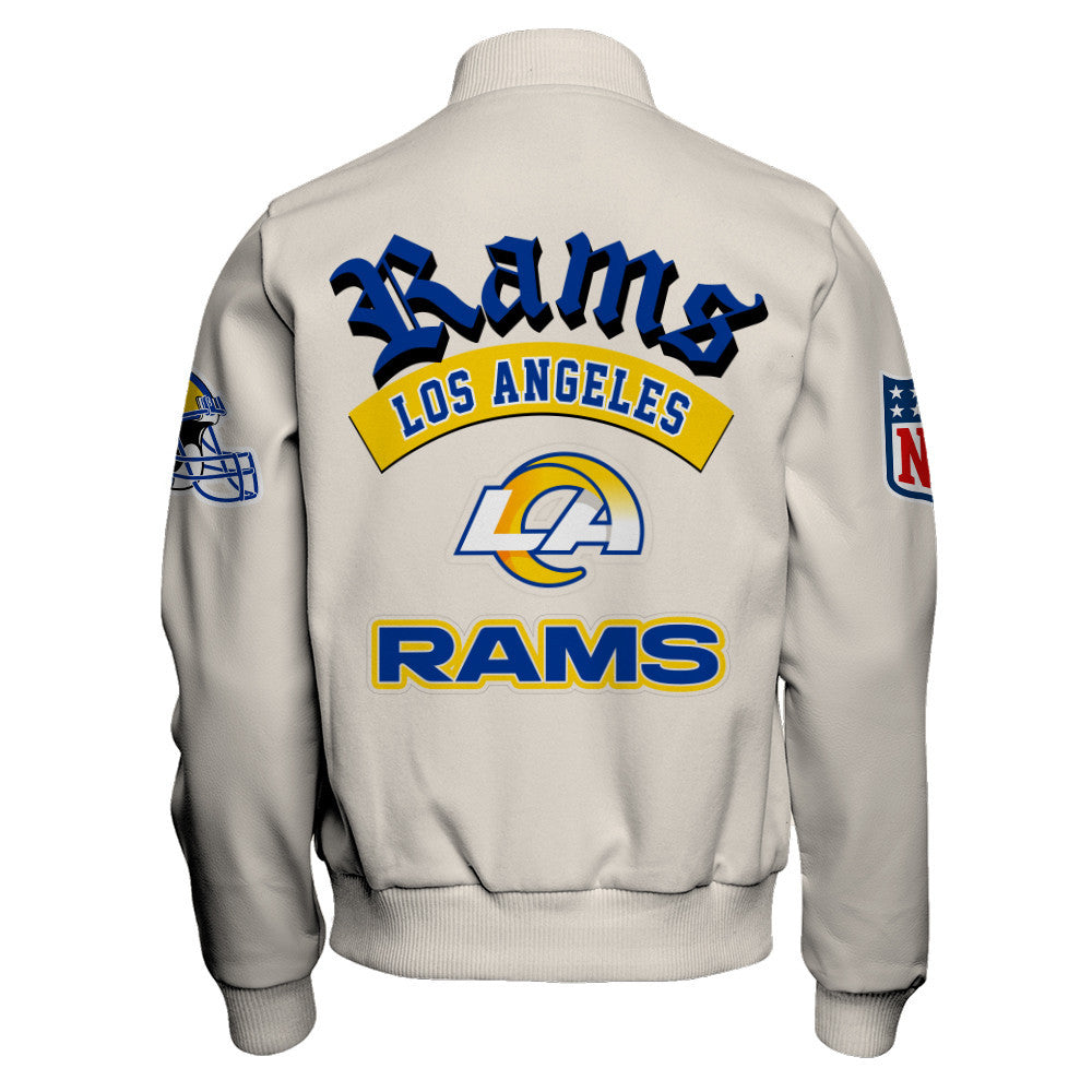 Los Angeles Rams When Icons Become Art Varsity Jacket
