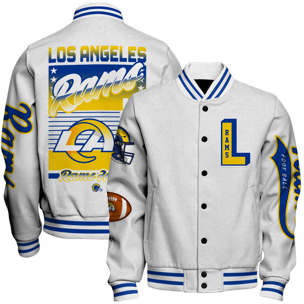 Los Angeles Rams Breaking All Conventional Design Standards Varsity Jacket