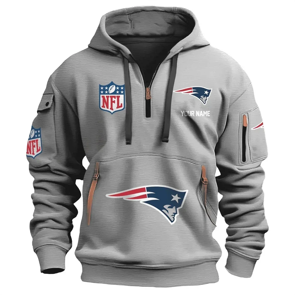 New England Patriots NFL Shield Edition 3D Dynamic Hoodie