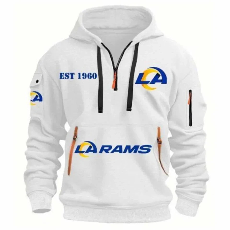 Los Angeles Rams EST 1960 3D Dynamic Hoodie