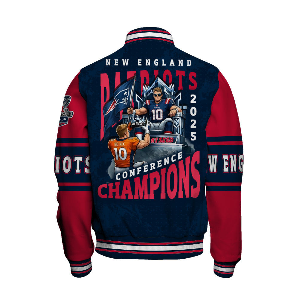 New England Patriots NFC Conference Champions Varsity Jacket