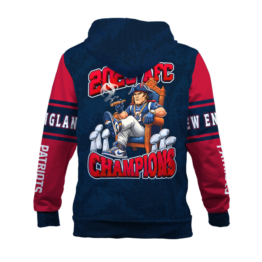 New England Patriots Championship Glow Edition Hoodie