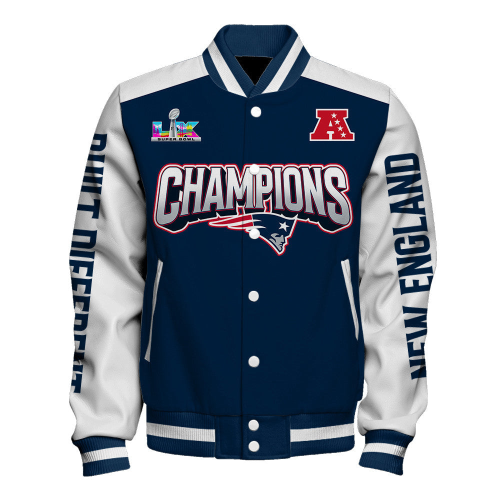 New England Patriots Built The Rule Varsity Jacket