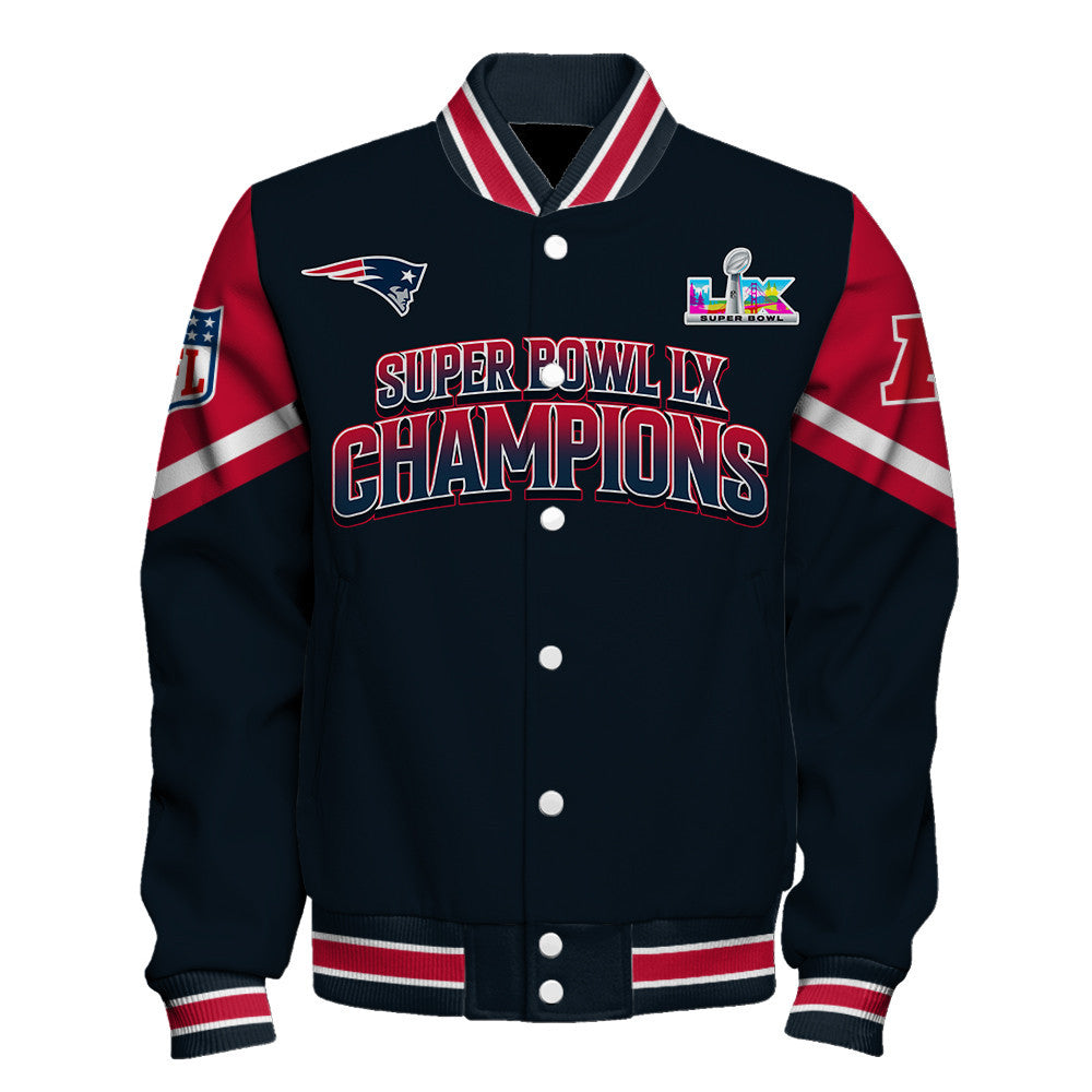 New England Patriots "The Boss" Varsity Jacket