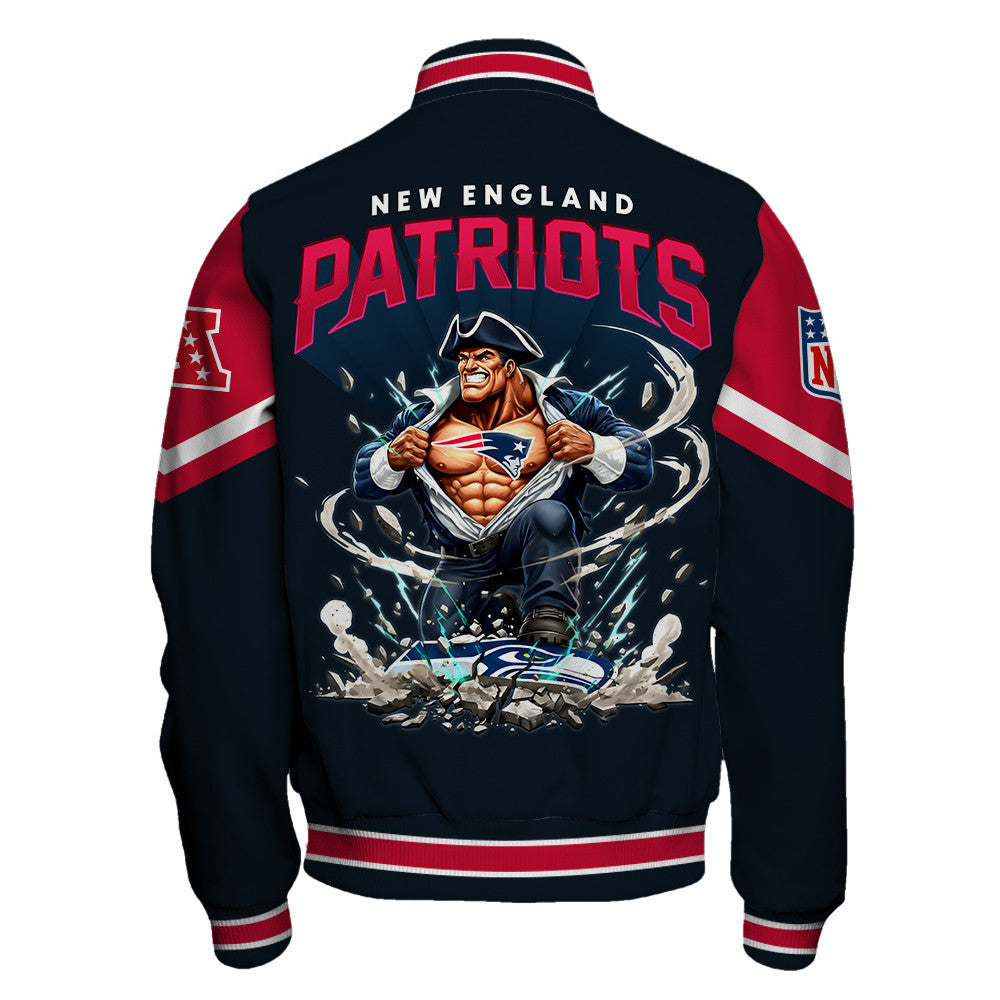 New England Patriots "The Boss" Varsity Jacket