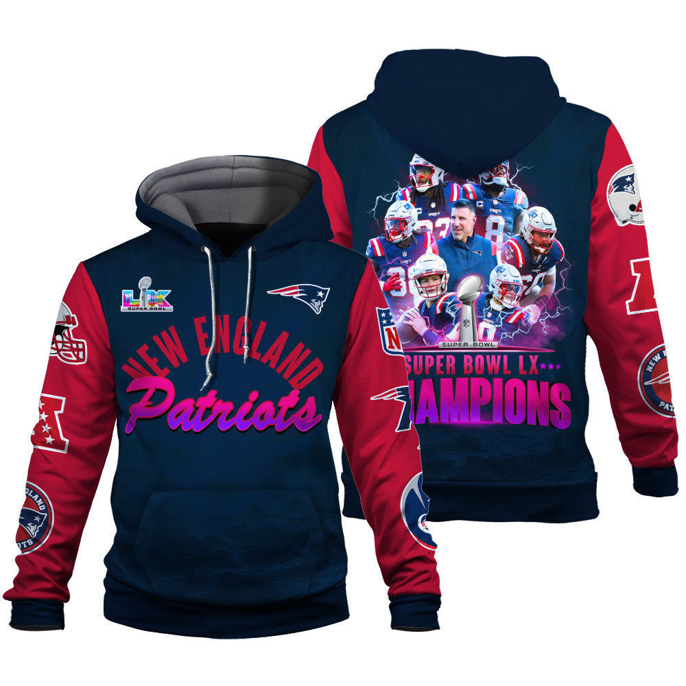 New England Patriots The "Champion Spirit" Hoodie